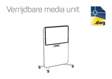 3DDWG - Verrijdbare media unit