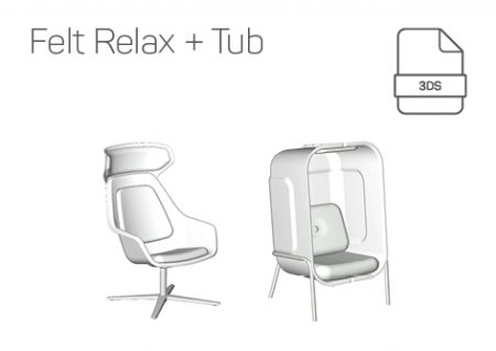 3DS - Felt Relax + Tub