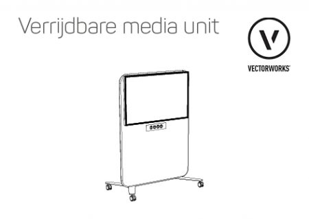 Vectorworks - Verrijdbare media unit